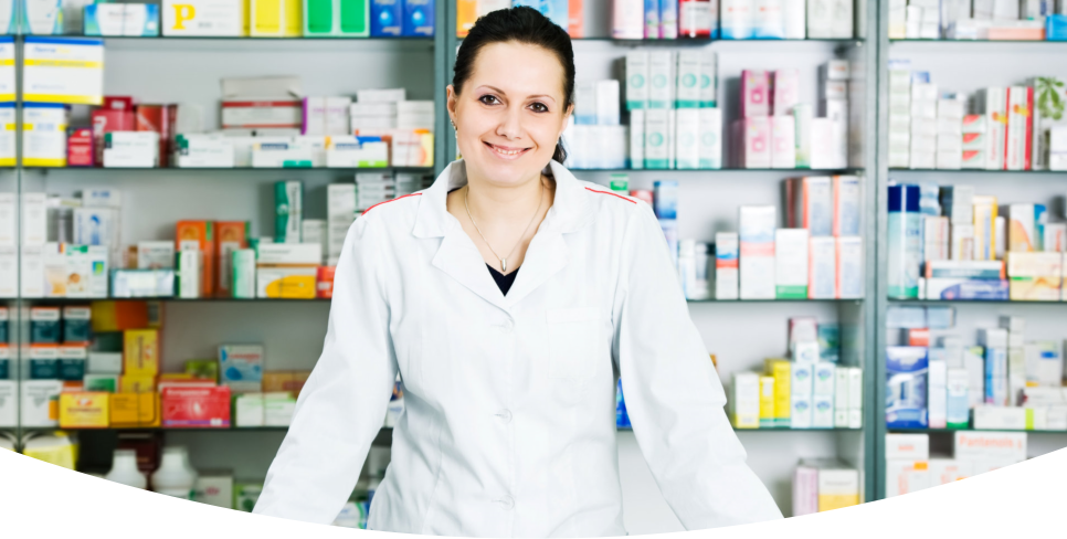 female pharmacist